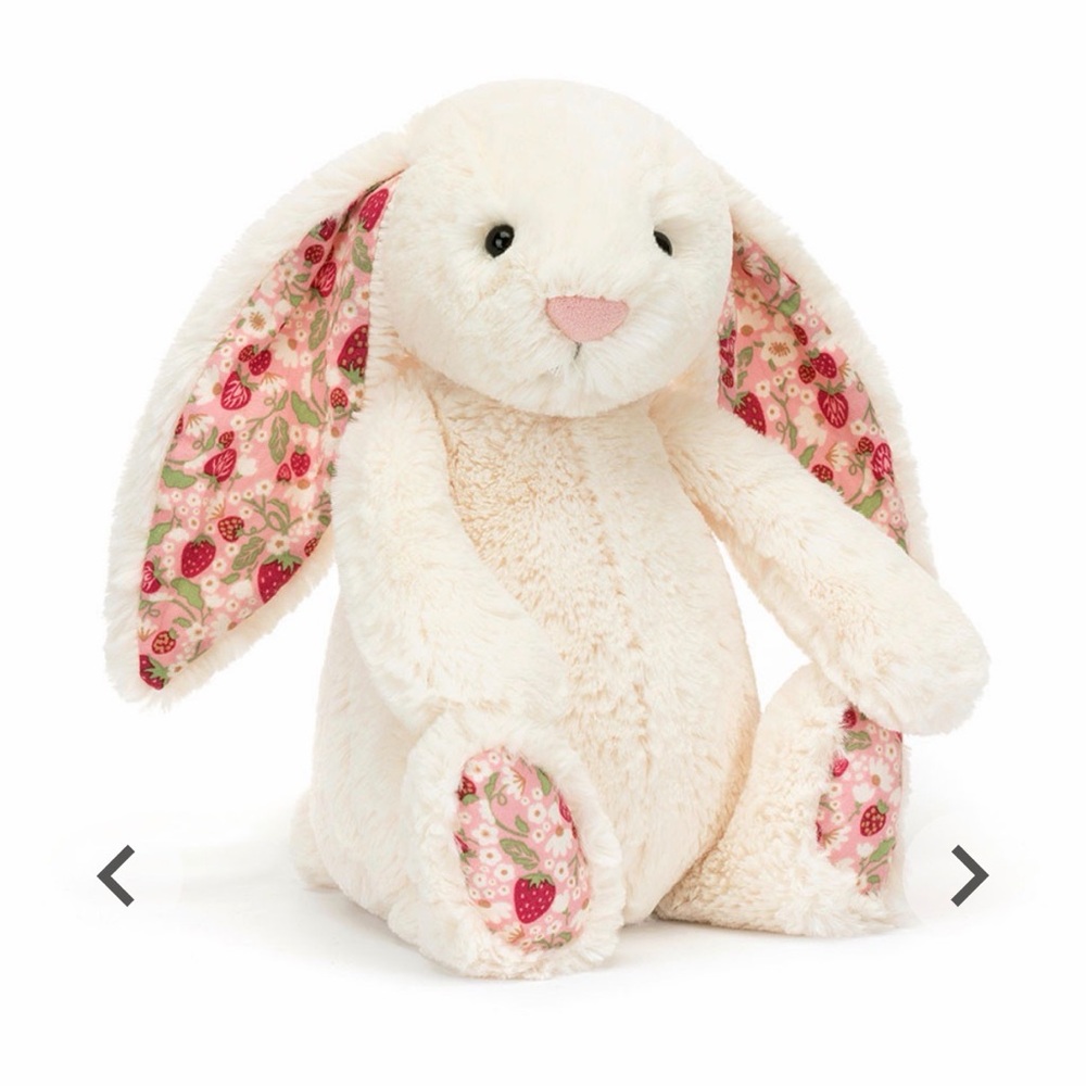 Jellycat Blossom Cream Bunny Berry